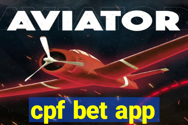 cpf bet app